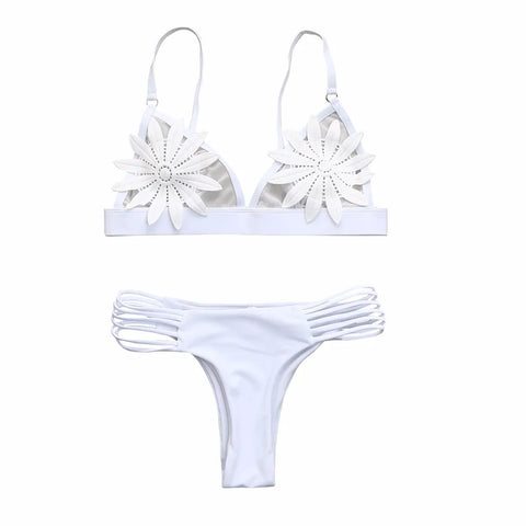 Miss Velva Floral Push-Up Bikini Set – Playful & Chic Swimwear